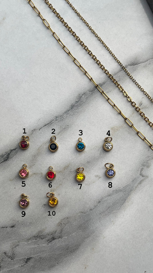 Birthstone bracelet