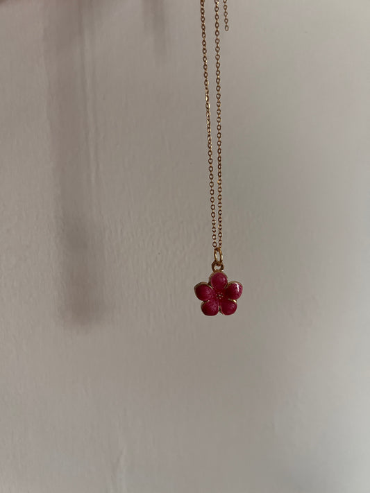 Flower necklace
