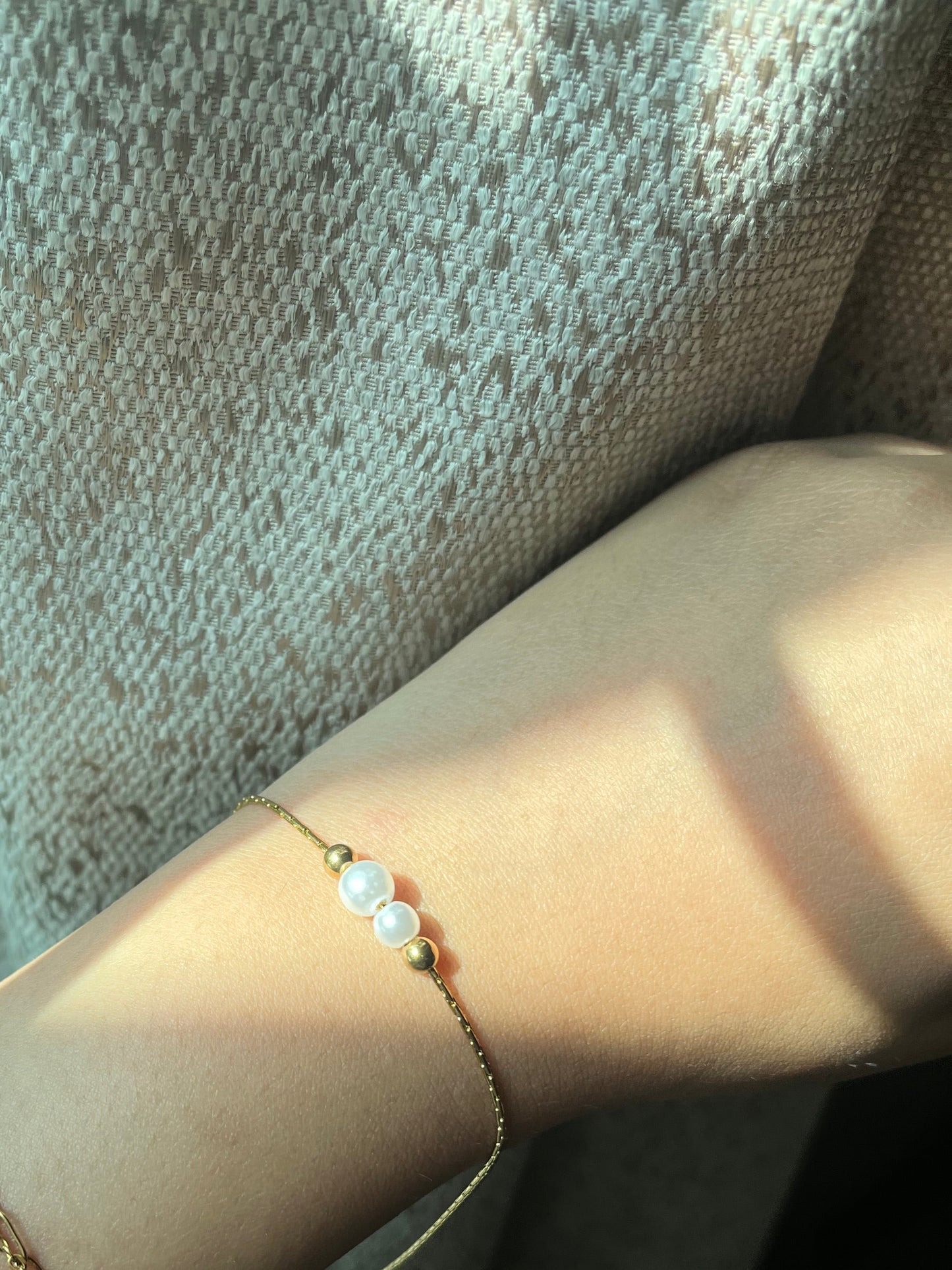 2 pearl bracelet