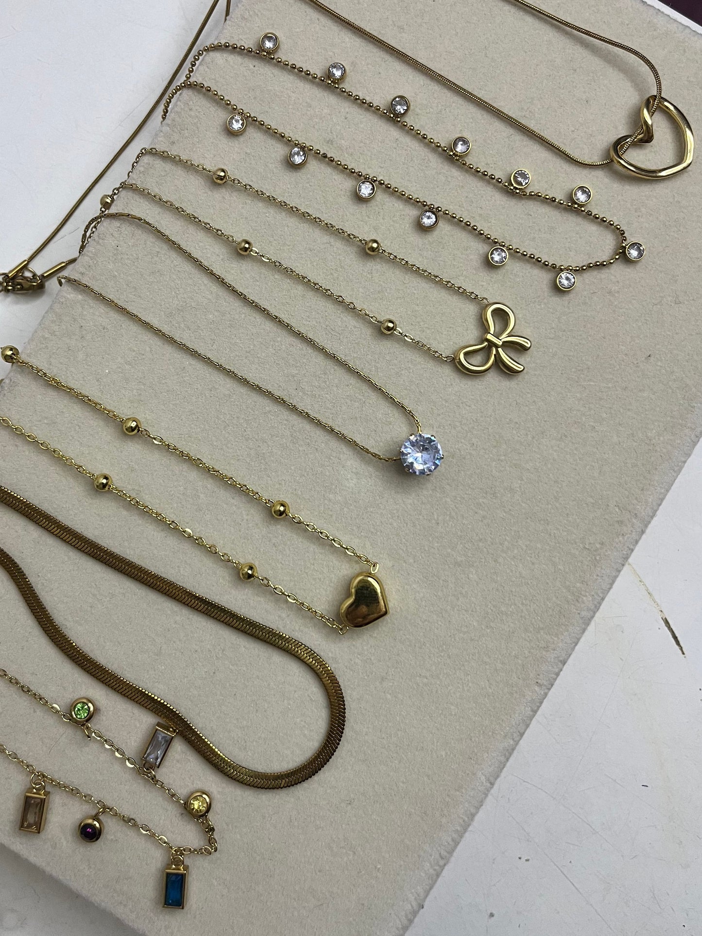Heart necklace design 2