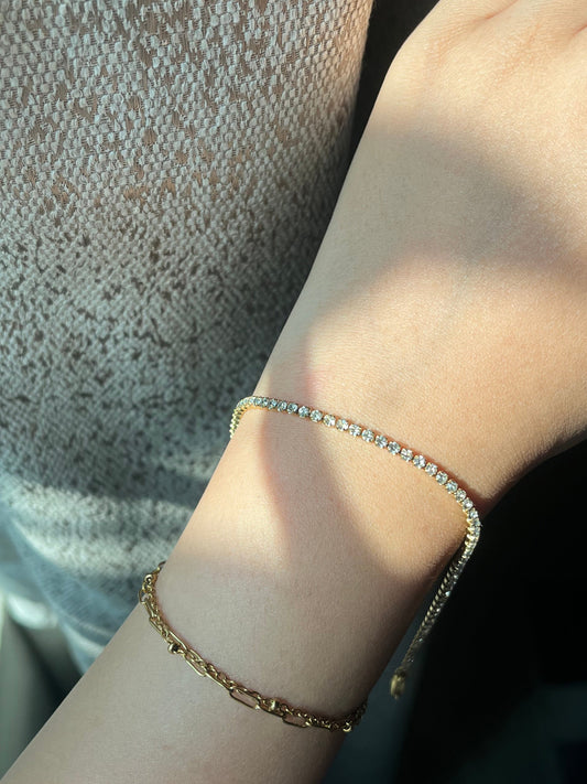 Tennis (thin) bracelet