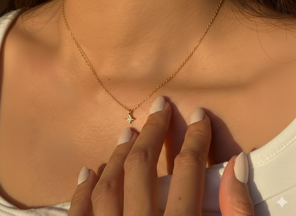 starry night necklace