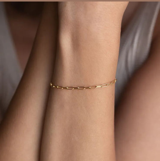 paper clip necklace/ bracelet