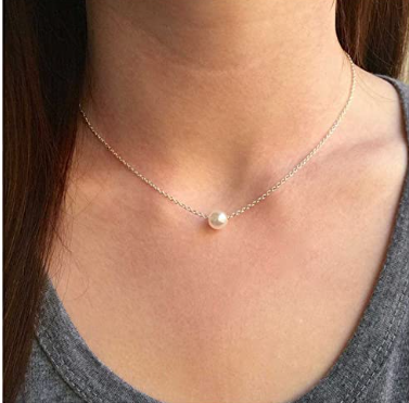 one pearl necklace